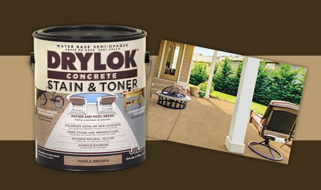 DRYLOK® Concrete Stain and Toner
