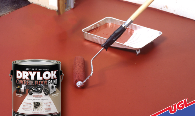 DRYLOK® Latex Concrete Floor Paint comes in many colors
