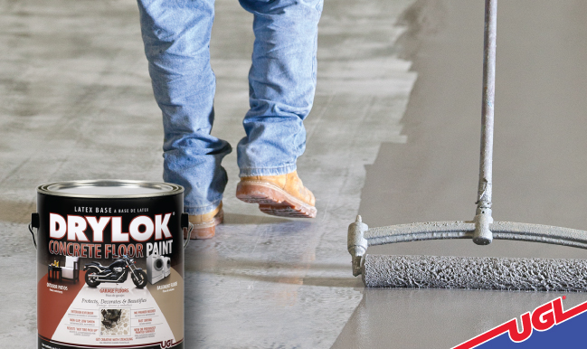 DRYLOK® Latex Concrete Floor Paint Non-Slip Surface