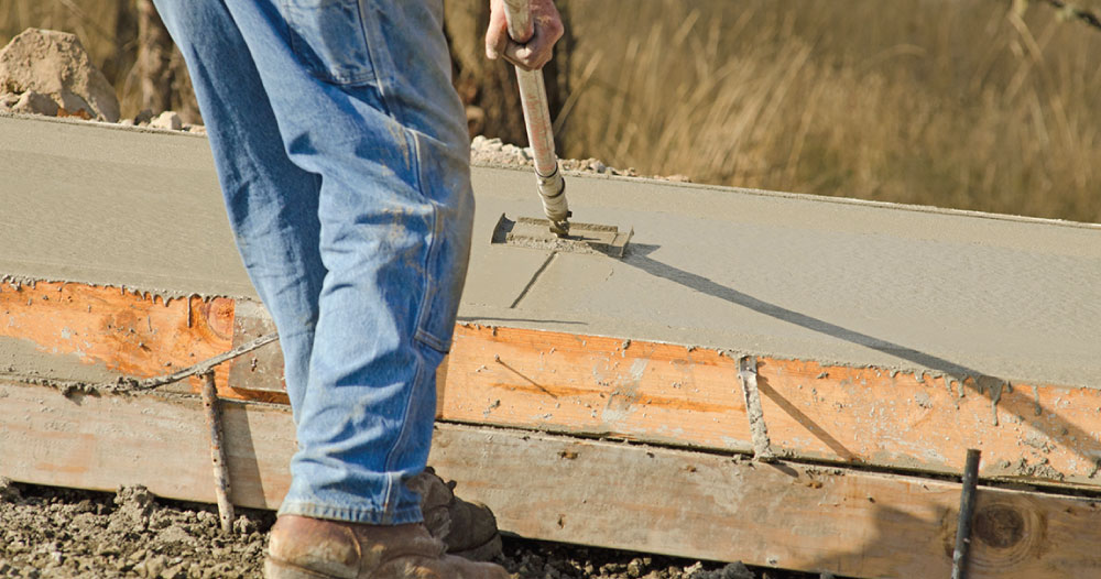 strengthen new concrete driveways sidewalks and steps